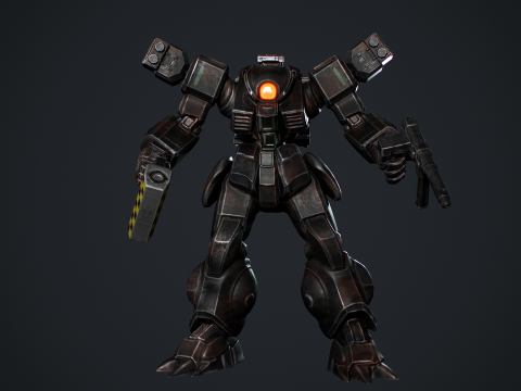 Battle Mech 3Dモデル