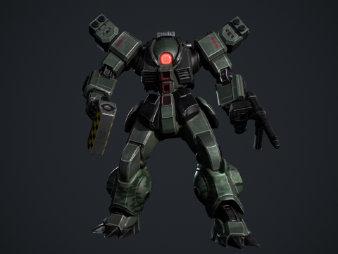 Battle Mech 3Dモデル