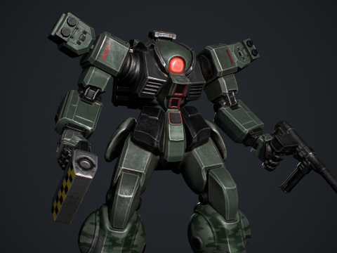 Battle Mech 3Dモデル