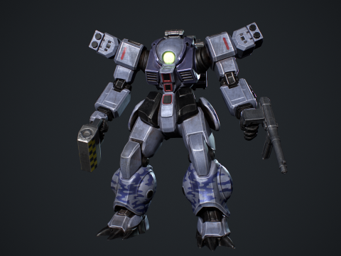 Battle Mech 3Dモデル
