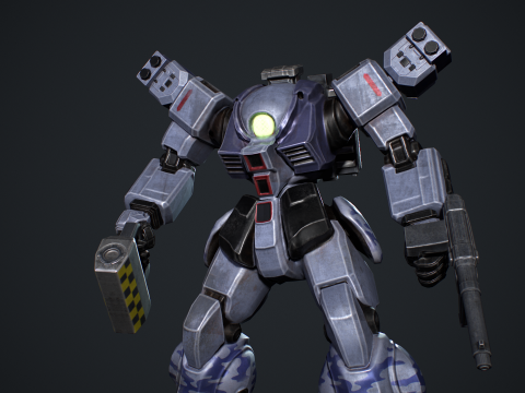 Battle Mech 3Dモデル