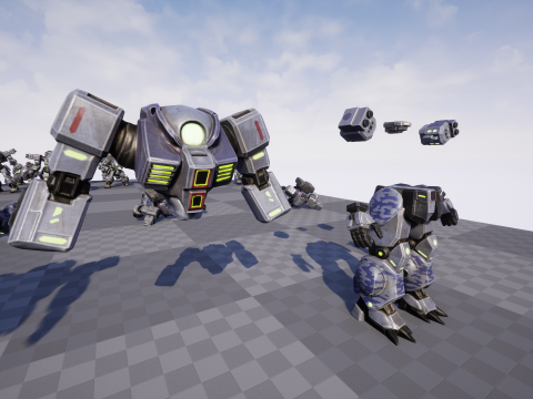 Battle Mech 3Dモデル