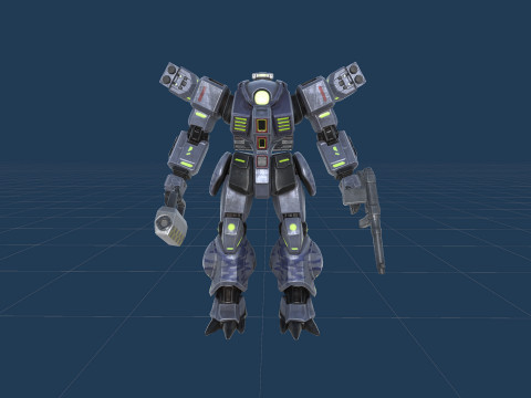 Battle Mech 3Dモデル