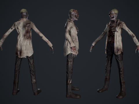 Zombie Modelo 3D