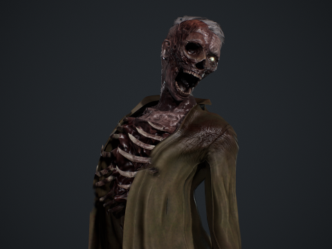 Zombie Modelo 3D