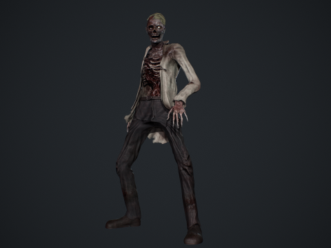 Zombie Modelo 3D