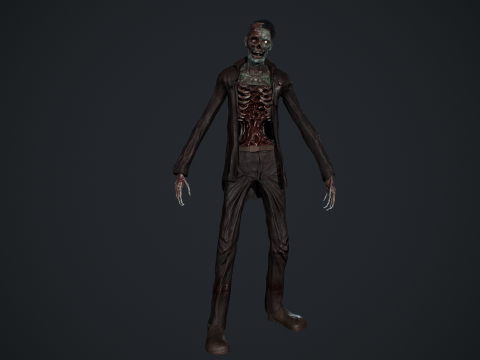 Zombie Modelo 3D