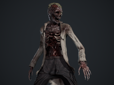 Zombie Modelo 3D