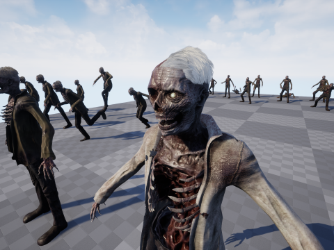 Zombie Modelo 3D