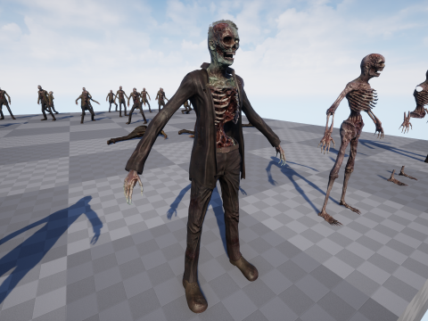Zombie Modelo 3D
