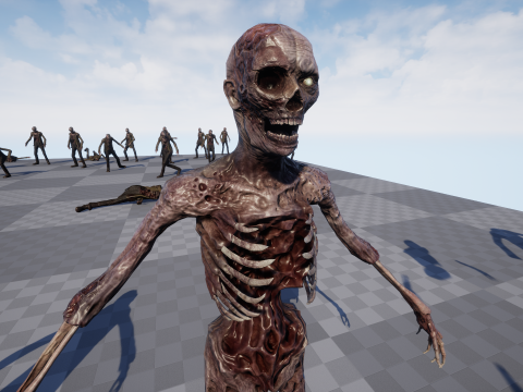 Zombie Modelo 3D