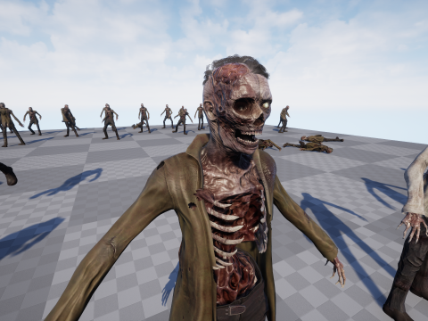 Zombie Modelo 3D