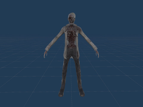 Zombie Modelo 3D