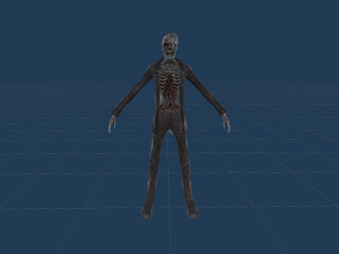 Zombie Modelo 3D