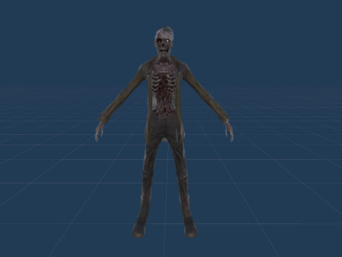 Zombie Modelo 3D