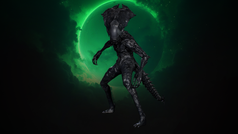 Alien Monster 5 Modelo 3D .c4d .max .obj .3ds .fbx .stl .blend