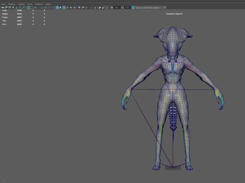 Alien Monster 5 Modelo 3D