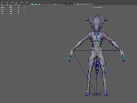 Monstro Alien&iacute;gena 5 Modelo 3D