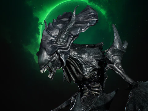 विदेशी राक्षस 6 3D मॉडल