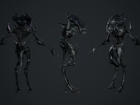 Mostro alieno 6 Modello 3D