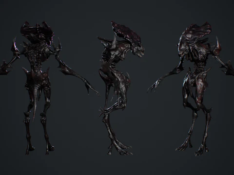 Mostro alieno 6 Modello 3D