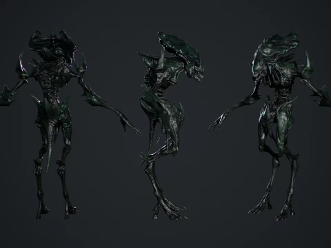 Mostro alieno 6 Modello 3D