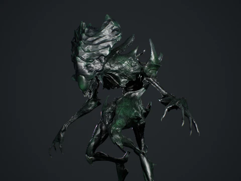 Mostro alieno 6 Modello 3D