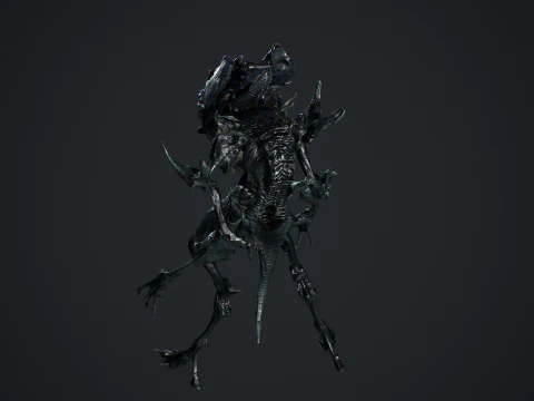 Mostro alieno 6 Modello 3D