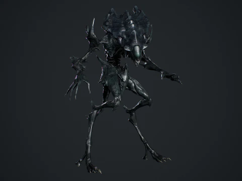 Mostro alieno 6 Modello 3D