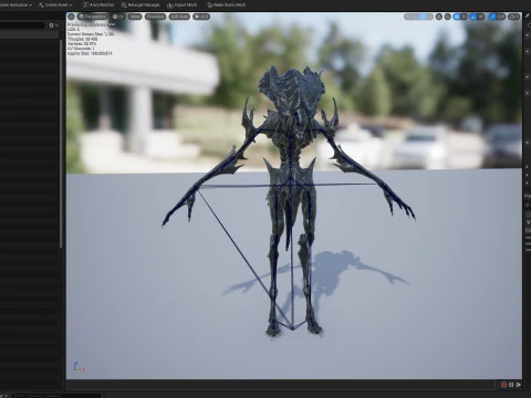 Mostro alieno 6 Modello 3D