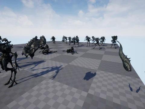 Mostro alieno 6 Modello 3D