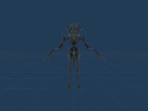 Obcy potwór 6 Model 3D