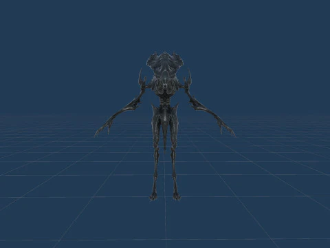 Mostro alieno 6 Modello 3D