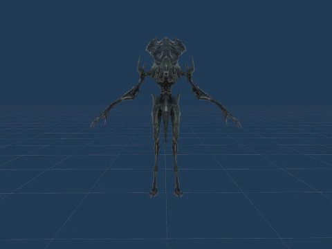 Mostro alieno 6 Modello 3D