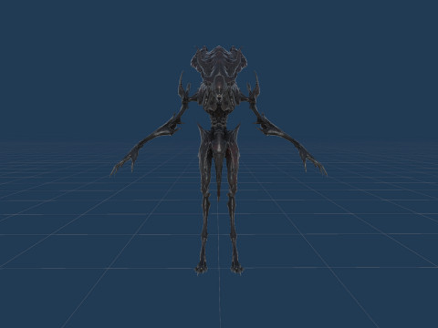 Obcy potwór 6 Model 3D