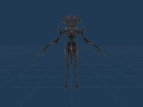 Mostro alieno 6 Modello 3D