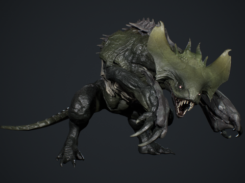 ドラゴンデーモン 3Dモデル