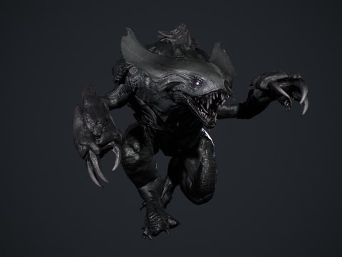 ドラゴンデーモン 3Dモデル