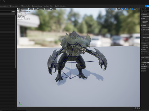 ドラゴンデーモン 3Dモデル