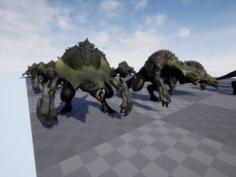 ドラゴンデーモン 3Dモデル