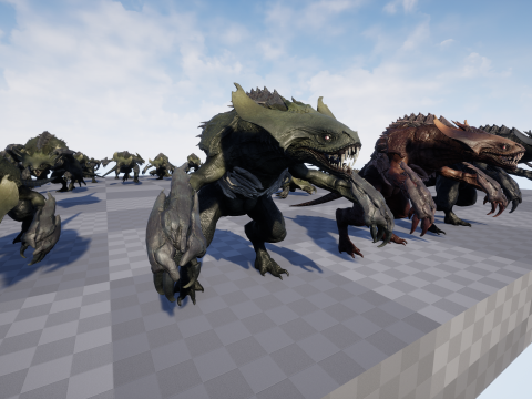 ドラゴンデーモン 3Dモデル