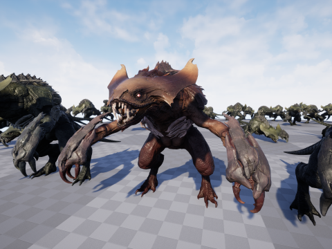 ドラゴンデーモン 3Dモデル