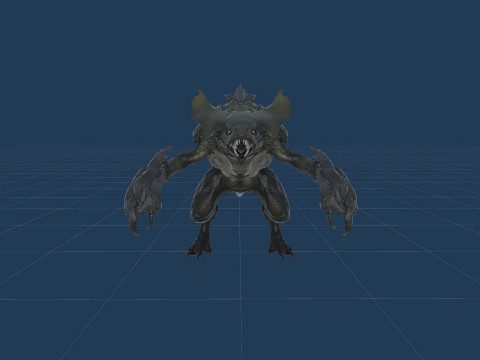 ドラゴンデーモン 3Dモデル