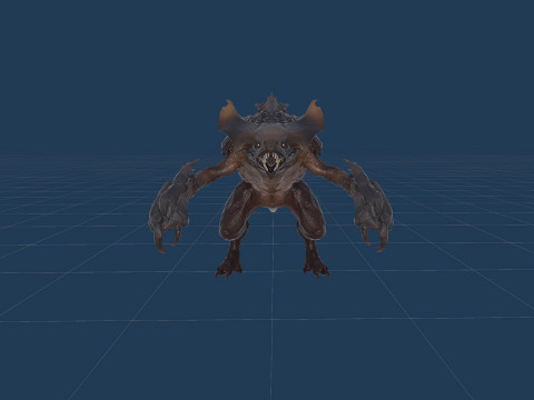 ドラゴンデーモン 3Dモデル