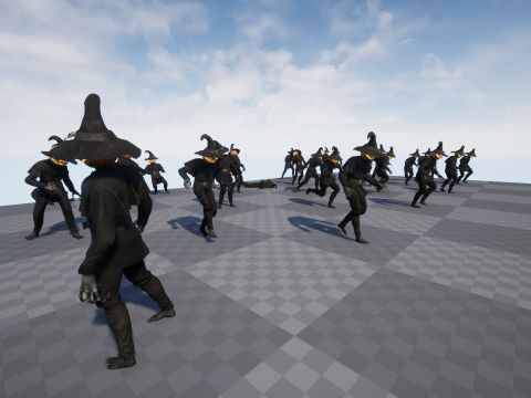 Strach na wróble Dyniogłowy Model 3D