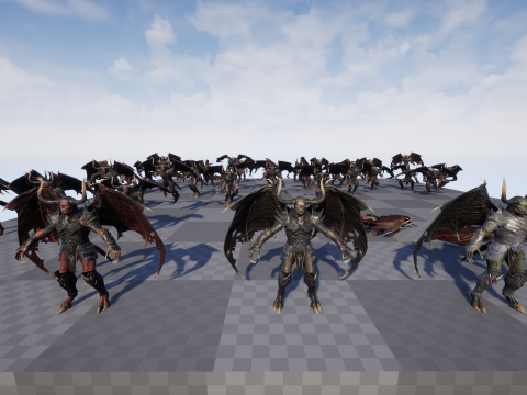 Demon Remastered 3D Model