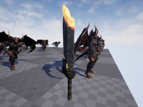 Demon Remastered 3D Model