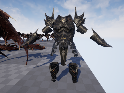 Demon Remastered 3D Model