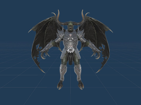 Demon Remastered 3D Model