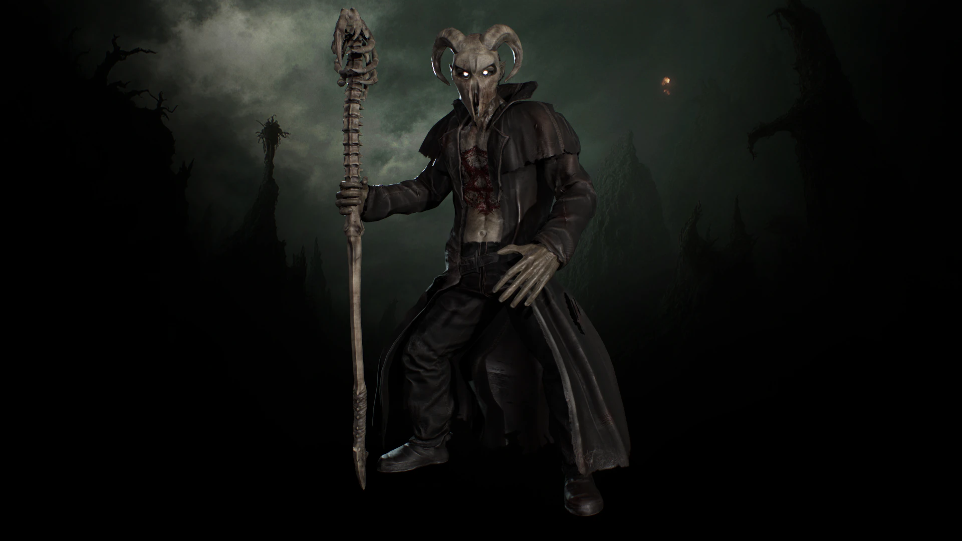 Demonologist 3D Model .c4d .max .obj .3ds .fbx .stl .blend 